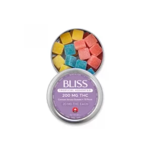 Bliss Tropical THC Gummies