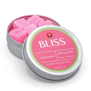 Bliss Watermelon THC Gummies