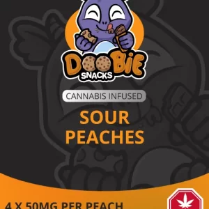 Doobie Snacks Sour Peaches