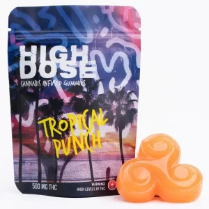 High Dose Tropical Punch Gummies